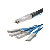 StarTech.com 1m QSFP+ Breakout Kabel - QSFP+ auf 4x SFP+