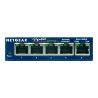 Netgear GS105 - Switch - 5 x 10/100/1000 - Desktop