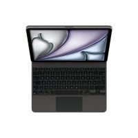 Apple Magic Keyboard - Tastatur und Foliohülle - mit Trackpad - Apple Smart connector - QWERTZ - Deutsch - Schwarz - für 13-inch iPad Air (M2, M3)