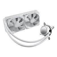 ASUS ROG STRIX LC II 240 ARGB - White Edition - Prozessor-Flüssigkeitskühlsystem - Kühlergröße: 240 mm - (für: AM4, TR4, LGA1200, LGA1700, AM5, LGA115x Socket)