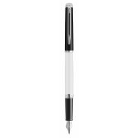 WATERMAN 2202843, Schwarz, Weiß, Blau, Lack, Edelstahl, Medium, Beidhändig