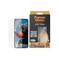 PanzerGlass Bildschirmschutz für Handy - ultrabreite Passform mit EasyAligner