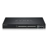 ZyXEL XGS2220 Series XGS2220-30F - Switch - L3-Zugang, NebulaFLEX Cloud - managed - 24 x 100/1000 Base-X + 6 x 10 Gigabit (Uplink)