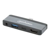 Manhattan 4-in-1 - Dockingstation - für Laptop