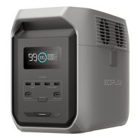 Ecoflow DELTA 3 1500, Lithium-Eisen-Phosphat (LiFePO4), AC, Zigarettenanzünder, Solar, 1536 Wh, 1800 W, 1500 W, 3600 W