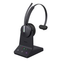 Yealink WH64 Mono UC Headset, Kabellos, 20 - 20000 Hz, Büro/Callcenter, 92 g, Kopfhörer, Schwarz