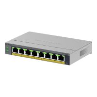 Netgear Easy Smart GS108EP - Switch - L3 - Smart - 8 x 10/100/1000 (PoE+)