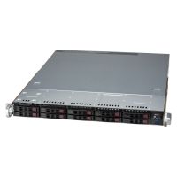 Supermicro SuperChassis 116BAC10-R860W, Rack, Server, Schwarz, 1U, Aktivität, Ventilatorausfall, HDD, LAN, Leistung, BSMI CCC CE/EMC FCC class A UL/CB UL/CUL