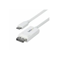 StarTech.com 6.6ft (2m) USB C to DisplayPort 1.2 Cable, Bidirectional - DisplayPort-Kabel - 24 pin USB-C (M)