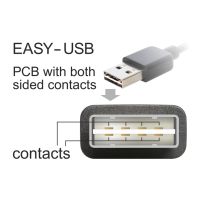 Delock EASY-USB - USB-Kabel - Mini-USB, Typ B (M)