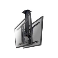 Neomounts PLASMA-C100D - Halterung - Voll beweglich - für 2 LCD-/Plasma-Konsolen - Schwarz - Bildschirmgröße: 93.9-191 cm (37"-75")