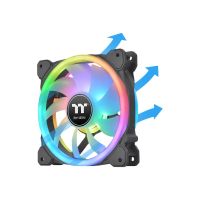 Thermaltake SWAFAN 12 RGB - Gehäuselüfter - 120 mm (Packung mit 3)