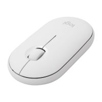 Logitech Pebble M350 - Maus - optisch - 3 Tasten - kabellos - 2.4 GHz, Bluetooth - kabelloser Empfänger (USB)