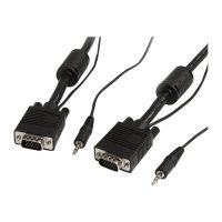 StarTech.com 2m VGA Monitorkabel mit Audio - HD15-Pin Koax Kabel - Stecker/Stecker - VGA-Kabel - HD-15 (VGA)