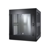 APC NetShelter WX - Schrank - geeignet für Wandmontage - Schwarz - 13U - 48.3 cm (19")