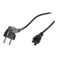 VALUE Stromkabel - power CEE 7/7 (M) zu IEC 60320 C5