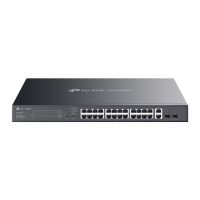 TP-LINK Omada ES228GMP, Managed, L2, Gigabit Ethernet (10/100/1000), Power over Ethernet (PoE), Rack-Einbau
