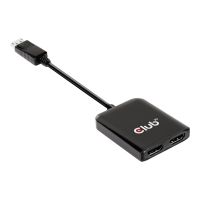 Club 3D CSV-7200H - Videoadapter - DisplayPort männlich zu HDMI weiblich - 20 cm - unterstützt 4K 60 Hz (3840 x 2160)