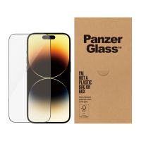 PanzerGlass ® Displayschutz iPhone 14 Pro | Ultra-Wide Fit, Apple, Apple - iPhone 14 Pro, Trockene Anwendung, Kratzresistent, Schockresistent, Antibakteriell, Transparent, 50 Stück(e)