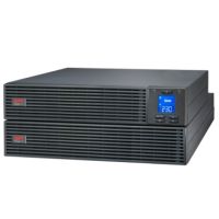 APC Easy UPS On-Line, 3kVA/2,7kW, Rackmontage 4HE, 230V, 6x IEC C13 Ausgänge, Intelligenter Kartensteckplatz, LCD, verlängerte Laufzeit, mit Rackkit, 3 kVA, 2700 W, Sine, 105 V, 300 V, 40 - 70 Hz