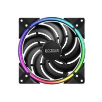 Pccooler MAX 140mm Gehäuselüfter in FRGB, Ventilator, 14 cm, 1000 RPM, 2000 RPM, 29 dB, 72 cfm