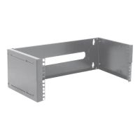 DIGITUS DN-19 PB-2U - Halterung - geeignet für Wandmontage - Grau, RAL 7035 - 2U - 48.3 cm (19")
