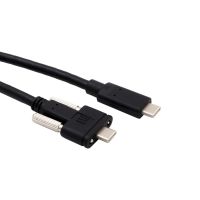 Exsys EX-K1591V, 1 m, USB C, USB C, USB 3.2 Gen 2 (3.1 Gen 2), 10 Gbit/s, Schwarz