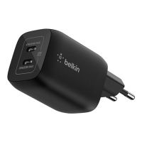 Belkin Gaming - Netzteil - 65 Watt - Power Delivery 3.1 - 2 Ausgabeanschlussstellen (24 pin USB-C)