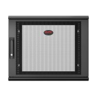 APC NetShelter WX AR109SH6 - Gehäuse - geeignet für Wandmontage - Schwarz - 9U - 48.3 cm (19")