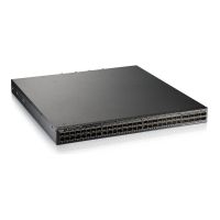 ZyXEL CX4800-56F - Switch - Faseraggregation - L3 - managed - 48 x 10/25 Gigabit SFP28 + 8 x 100 Gigabit QSFP28 - an Rack montierbar, Desktop - PoE (323 W)