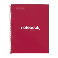 Jakob Maul GmbH MAUL A460525, Einfarbig, Rot, A4, 80 Blätter, 90 g/m², Kariertes Papier