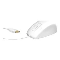 KeySonic KSM-5030M-W - Maus - 5 Tasten - kabelgebunden