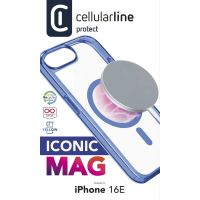 Cellularline 8018080492600, Cover, Apple, iPhone SE (2025), 15,5 cm (6.1"), Blau