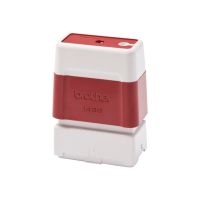 Brother 1438 - Stempel - vorgetränkt - Rot - Benutzerdefinierter Text - 14 x 38 mm (Packung mit 12)