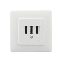 Rutenbeck TAE 2x6/6 NFF Up rw - Anschlussdose
