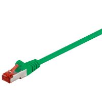 Wentronic Goobay 68292, 5 m, Cat6, S/FTP (S-STP), RJ-45, RJ-45, Grün