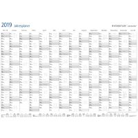 STAEDTLER Lumocolor year planner 641 YP, Schwarz, Weiß, Kunststoff, 1 Seiten, 600 mm, 840 mm
