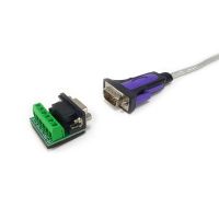 Equip USB-A auf Serial RS-422/485 (DB9) Adapter, Grau, 1,5 m, USB Typ-A, DB-9, Männlich, Männlich