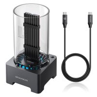 GrauGear G-M2DK-U4-40G, SSD, M.2, M.2, USB 3.2 Gen 2 (3.1 Gen 2) Type-C, Grau, Aluminium, Kunststoff