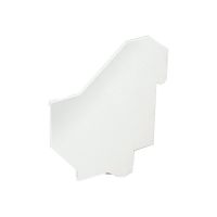 Delock Keystone-Adapterabdeckung für DIN-Schiene