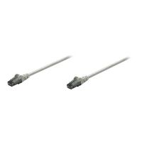 Intellinet Network Patch Cable, Cat6, 2m, Grey, CCA, U/UTP, PVC, RJ45, Gold Plated Contacts, Snagless, Booted, Lifetime Warranty, Polybag - Patch-Kabel - RJ-45 (M)