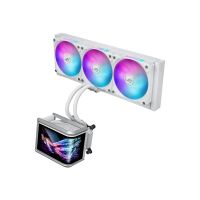 ASUS ROG Ryuo IV SLC 360 ARGB - White Edition - Prozessor-Flüssigkeitskühlsystem - Kühlergröße: 360 mm - (für: LGA1700, LGA1851, AM4, AM5)