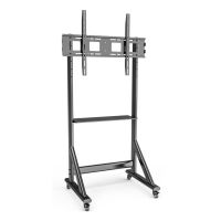 Techly ICA-TR7412, 139,7 cm (55"), 2,54 m (100"), 120 kg, 200 x 200 mm, 1200 x 600 mm, Schwarz