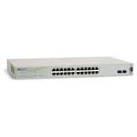 Allied Telesis 24 port Gigabit WebSmart Switch, Managed, Rack-Einbau