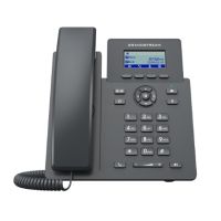 Grandstream GRP2601W, IP-Telefon, Schwarz, Kabelgebundenes Mobilteil, 2 Zeilen, LCD, Schnelles Ethernet