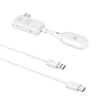 Optoma WHD221, Wireless transmitter, Weiß, Verkabelt & Kabellos, USB, HDMI, USB Typ-C