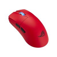 ASUS ROG Harpe II Ace - Maus - Für Rechtshänder - optisch - 6 Tasten - kabellos, kabelgebunden - USB 2.0, 2.4 GHz, Bluetooth 5.1 - kabelloser Empfänger (USB)