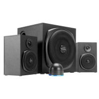 SPEEDLINK GRAVITY LT 2.1, 2.1 Kanäle, 40 W, Universal, Schwarz, 1,5 m, 40 - 20000 Hz