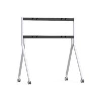 Huawei Wagen - für Flachbildschirm - Kohlenstoffstahl - weiß - Bildschirmgröße: 165 cm, 191 cm, 218 cm (65", 75", 86")