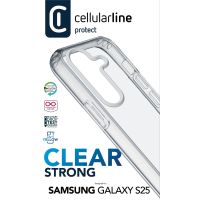 Cellularline 8018080491344, Cover, Samsung, Galaxy S25, 16,1 cm (6.36"), Transparent